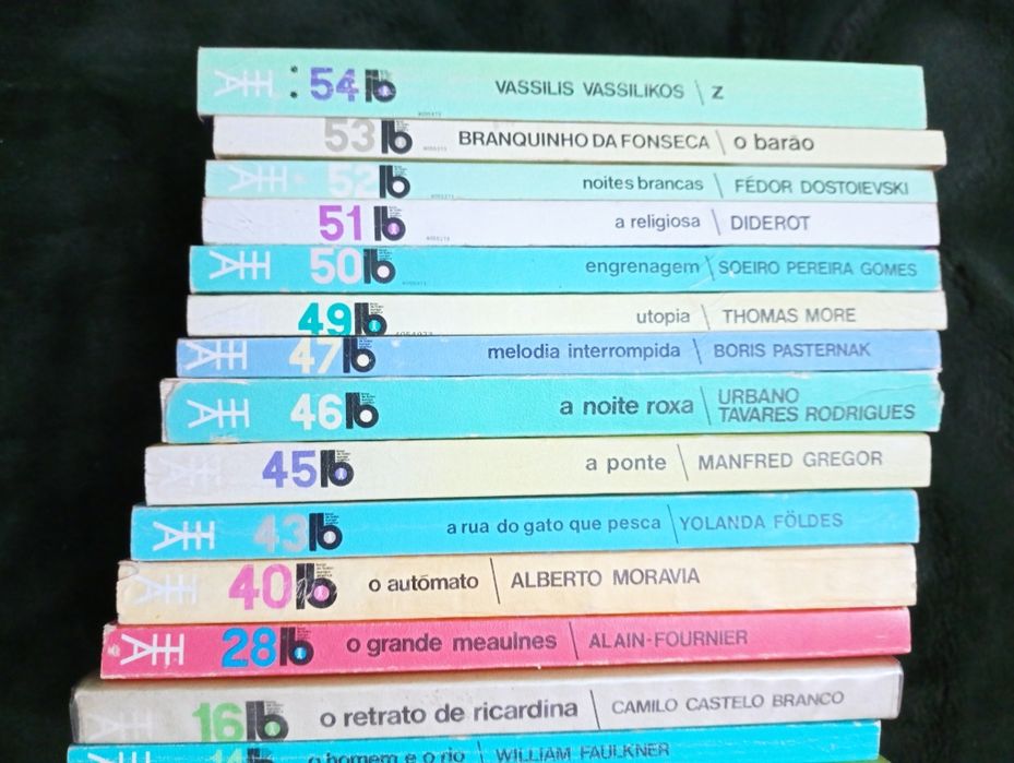 24 Livros de Bolso europa america lb- Como novos!