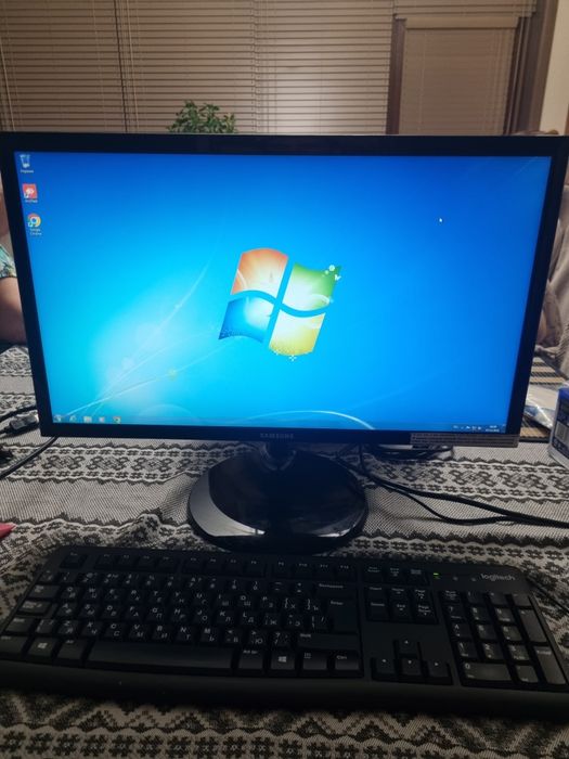 ПК, монитор, клава, мыш