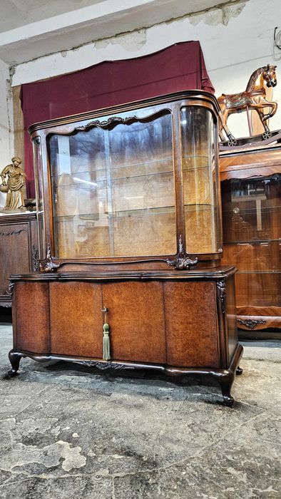 Stara Piękna -Witryna -Komoda -szafka  Konkretna Dwuczęściowa