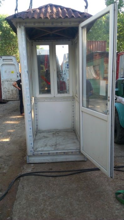 Блок пост охранника металопл сток, Контейнер, КПП, Пункт наблюдения.