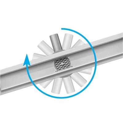Odpływ liniowy 90CM ROTARY WET&DRY Fala