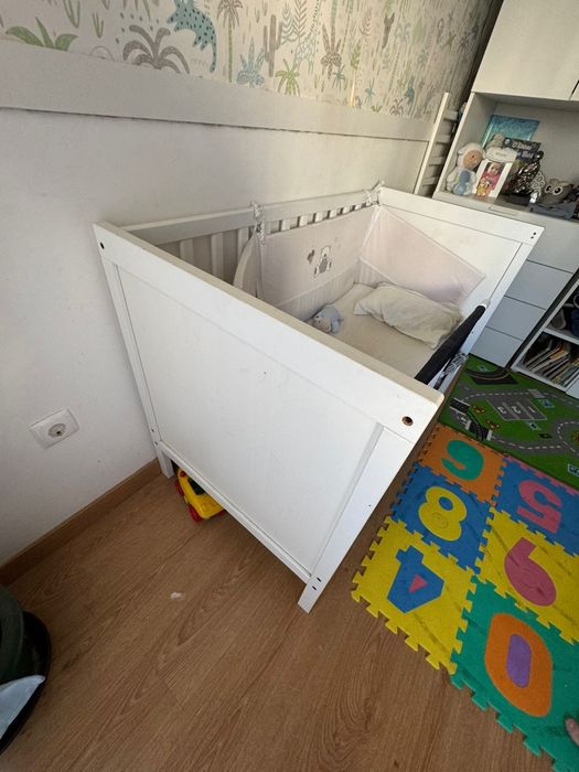 Berço ikea com colchão