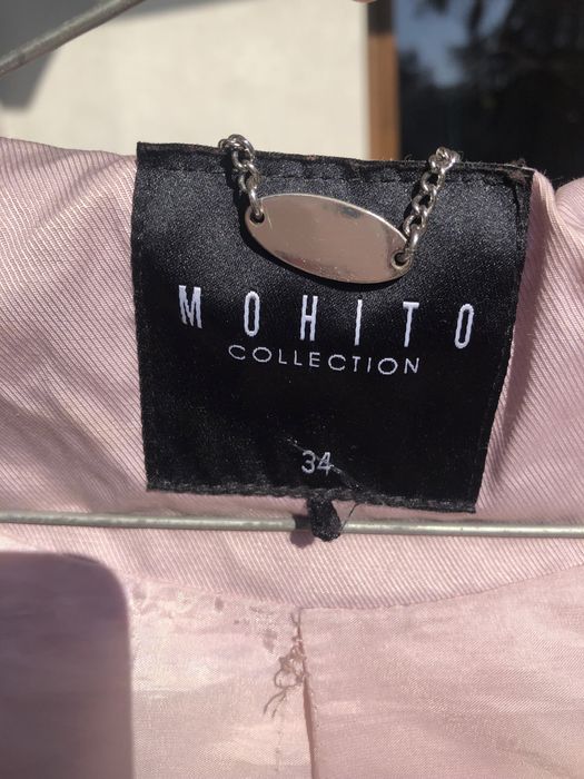 Mohito kurtka pudrowy róż r.S