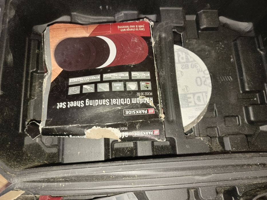 Narzędzia do szlifowania akumulatorowe parkside