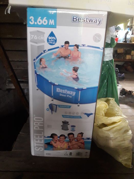 Basen Bestway srednica 3,66 m