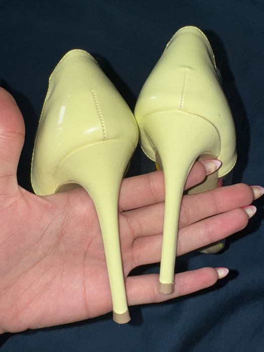 Неонові туфлі-лодочки 36-23 см
