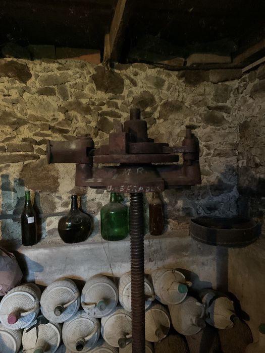 Prensa para lagar de vinho