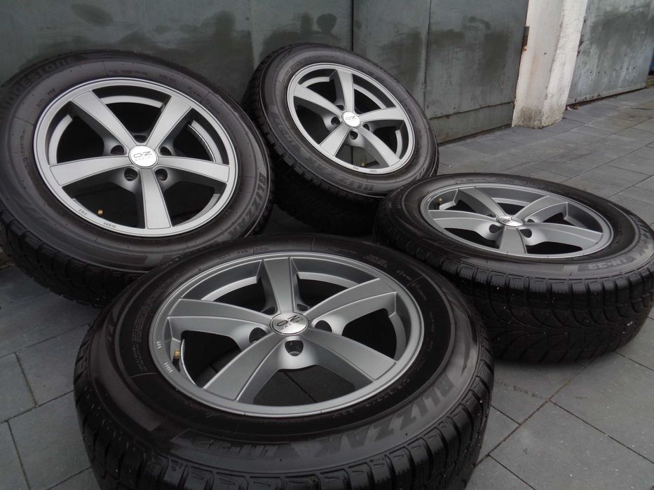 Felgi OZ 16 cali 5x114,3 Toyota Lexus Hyundai Kia Nissan, opony zimowe