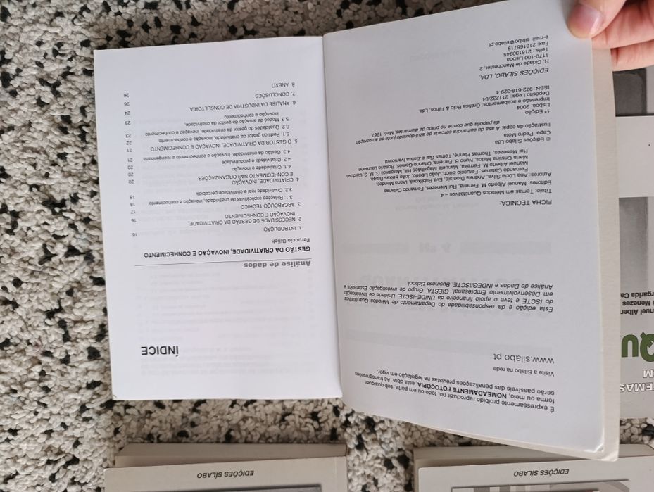 Temas em Métodos Quantitativos - 1, 2, 3 e 4 (portes incluídos)