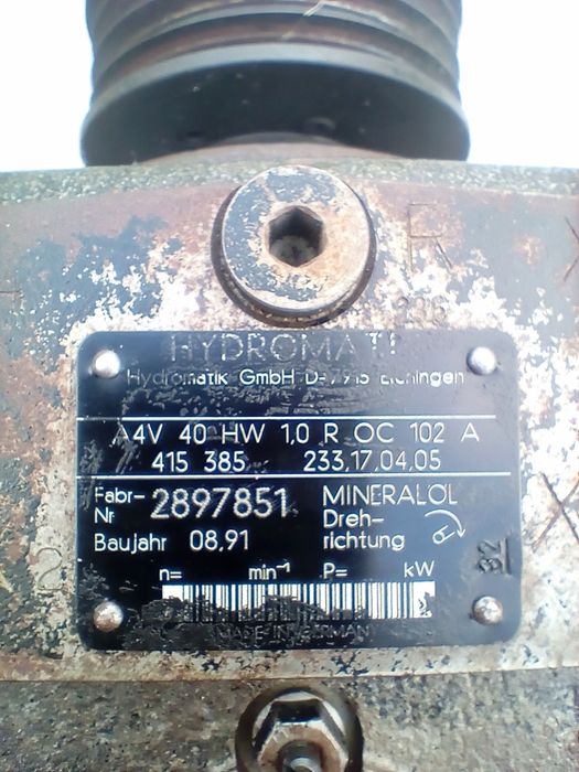 Pompy Hydrauliczne Hydromatik.