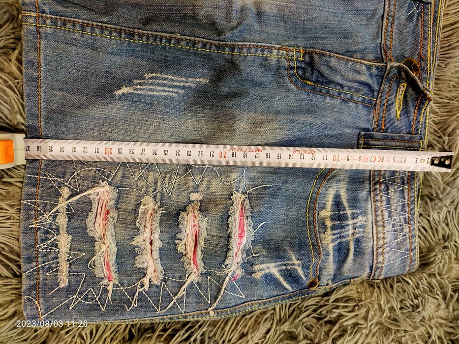 Spódniczka jeansowa XL