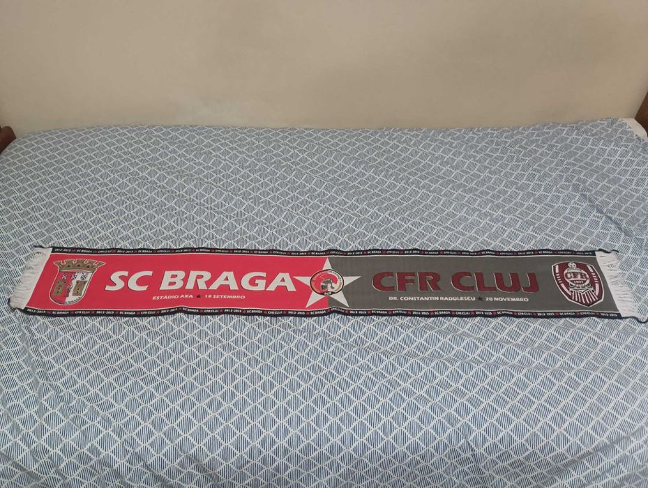 Cachecol ScBraga vs Cluj - Champions League