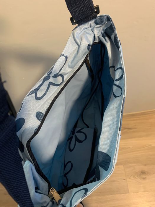 torba wakacyjna w kwiatki