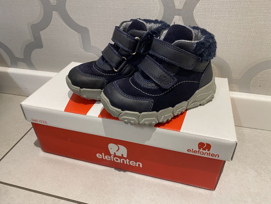 Buty dzieciece na zime skora  elefanten r. 22  jak nowe