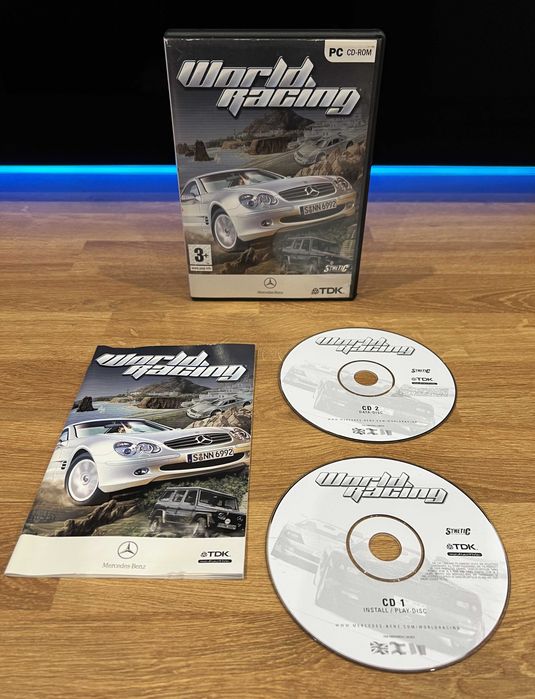 Mercedes-Benz World Racing (PC EN 2003) DVD BOX premierowe wydanie