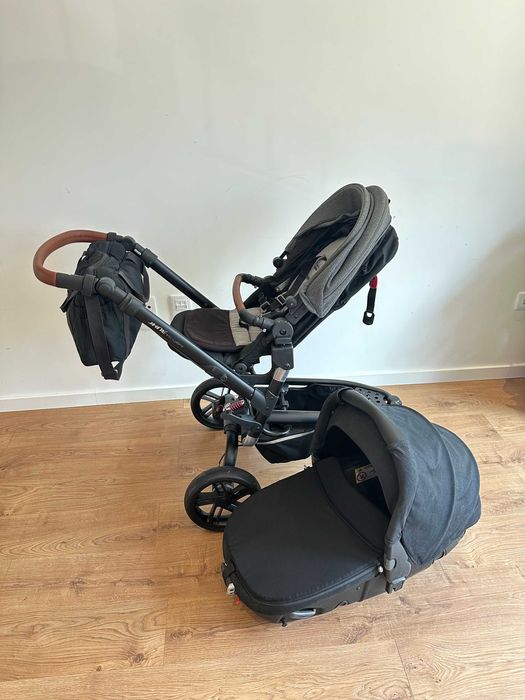 Carrinho Jane Trider + Matrix Light 2 (alcofa-auto), preto