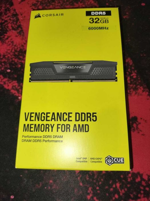 CORSAIR Vengeance DDR5 32GB (2x16GB) DDR5 6000MHz CL30