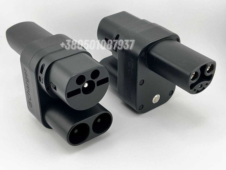 Перехідник Tesla (Тесла) на ССS2 з блокуванням конектора (250 кВт.)