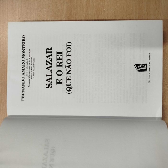 Salazar e o Rei ( que não foi) - Fernando Amaro Monteiro
