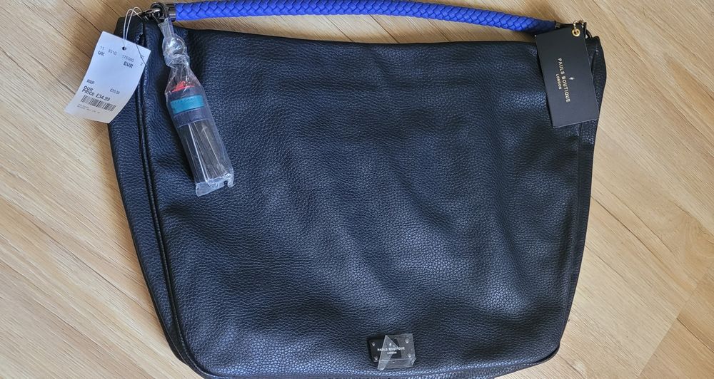 Czarna Torba tote Pauls Boutique london