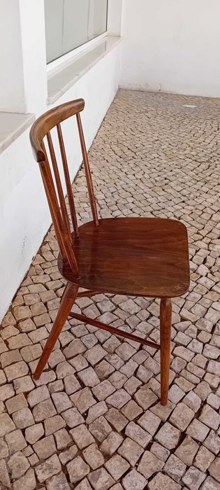 Cadeira Vintage de Madeira!