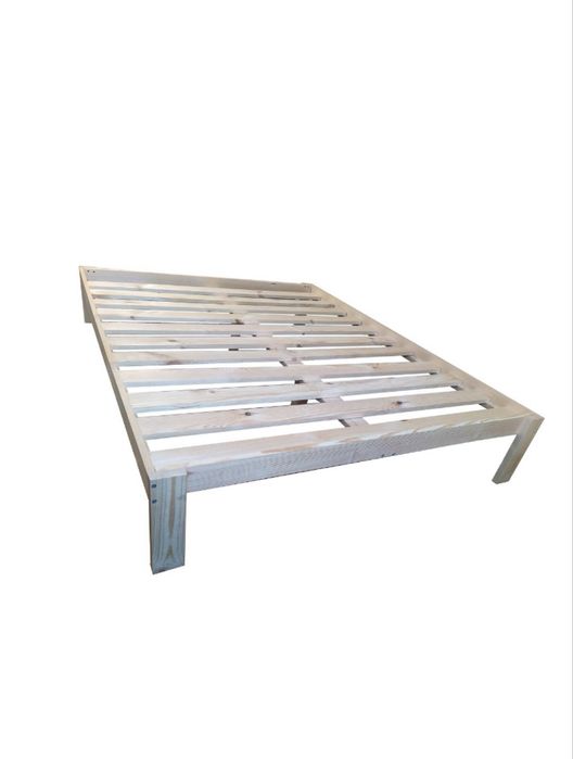 Ліжко двоспальне, 160х200, натуральне дерево