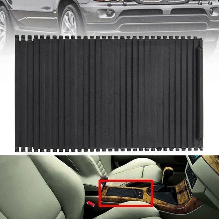 Cortina persiana de deslizamento da consola central BMW X5 E53 2000-20