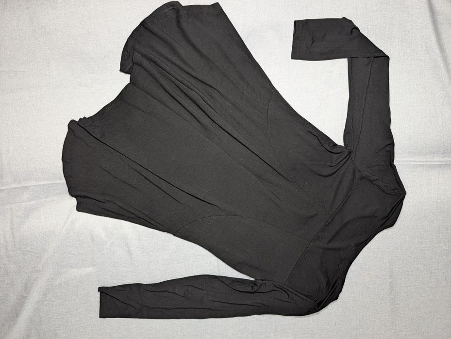 Czarna sukienka oversize