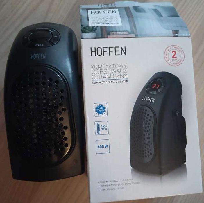 hoffen kompaktowy ogrzewacz ceramiczny, grzejnik