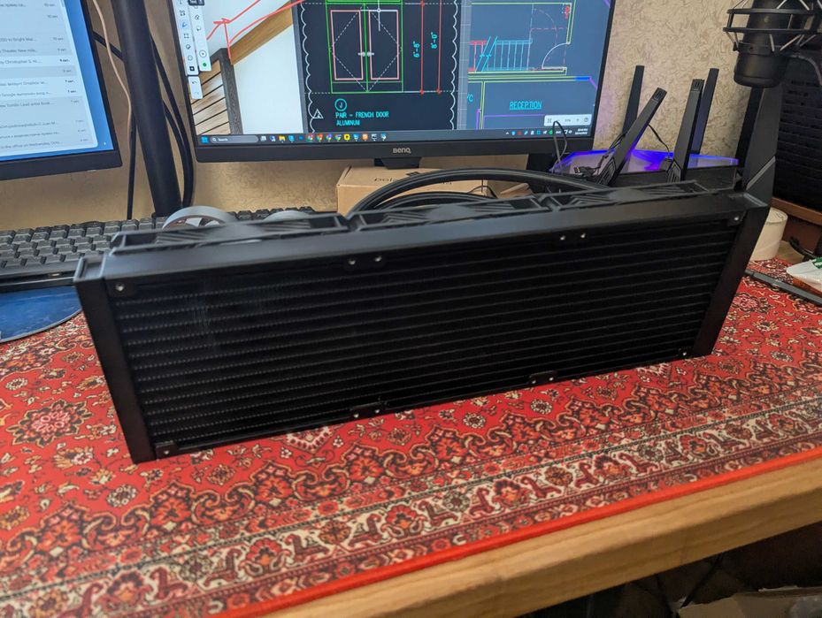 Водяне охолодженя СРО Silverstone IceMyst 420. AM5/4 LGA 1700/1851