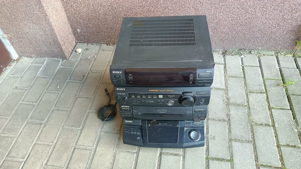 SONY HCD-XB8 Wieża XB8AV Hi-fi Stereo