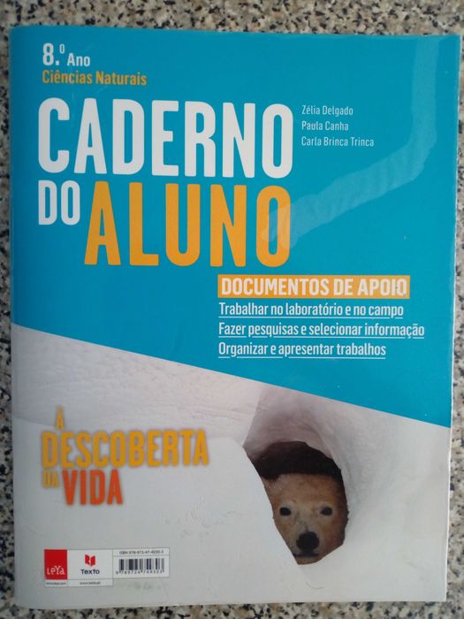 Livro de actividades Ciências: À Descoberta da Vida 8