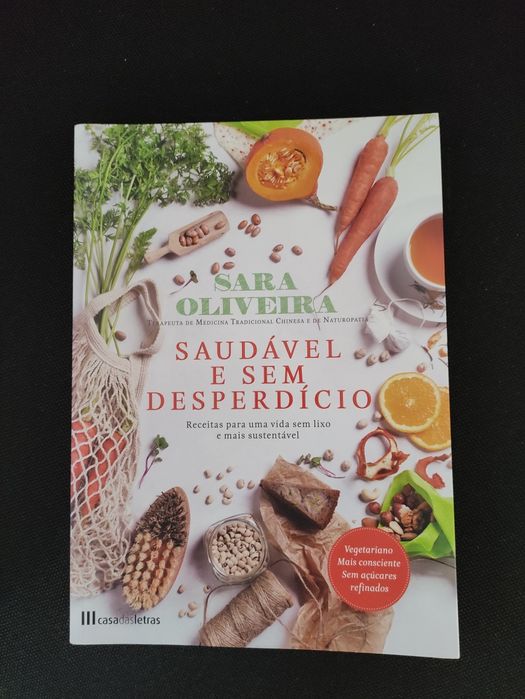 Livro Saudável e sem desperdício, novo