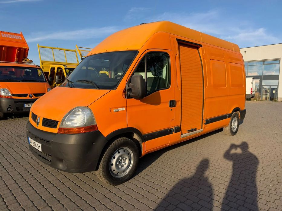 Renault Master Wywrotka Aluminiowy Kontener wysokie burty Wywrot Kiper I wł  Sprinter Movano Jumper Boxer Ducato Transit Daily Śmieciarka Liście