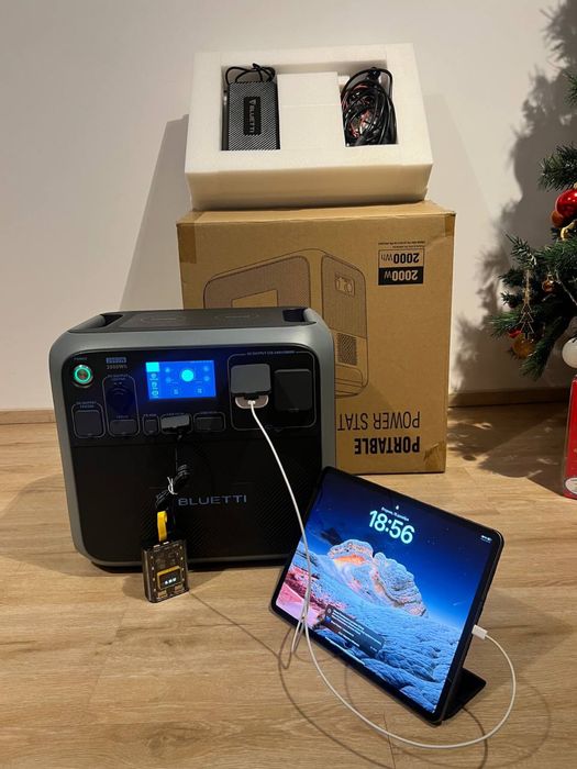 BLUETTI BP200P 2Kw з коробкою стан нової зарядна станція