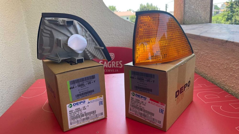 Piscas ambar e36 coupe