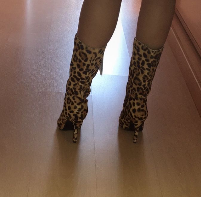 Bota da Zara nova em pele genuina