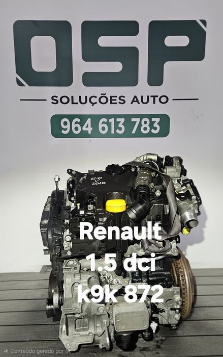 Motor 1.5dci k9k 872