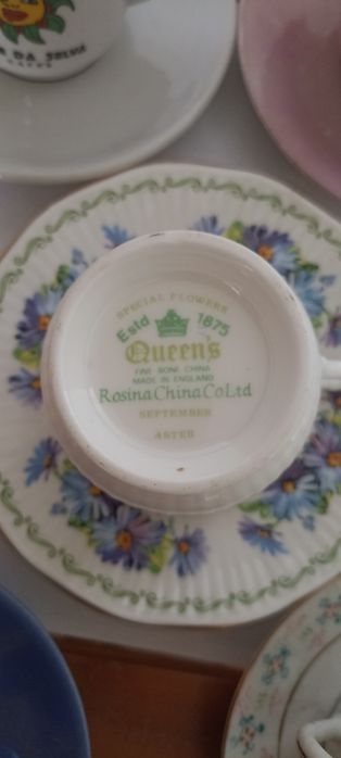 Chávenas de café antigas