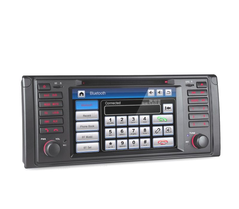 AUTO RADIO 2DIN 7" BMW SERIE 5 E39 95-03 USB GPS TACTIL HD