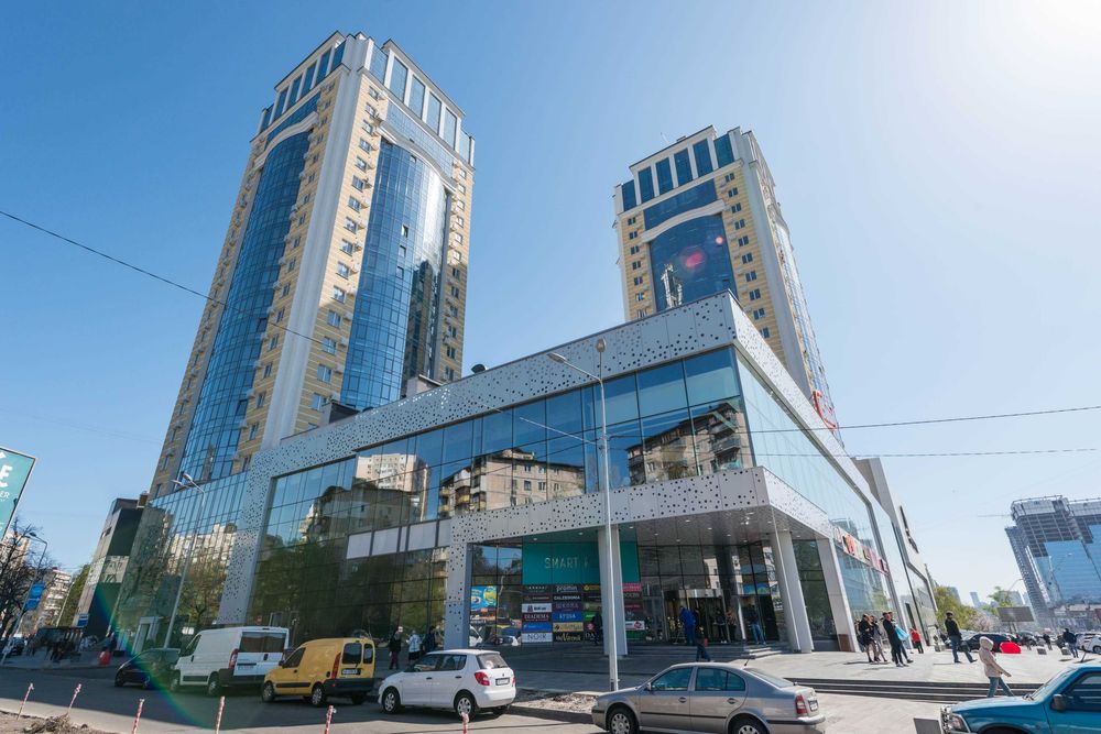 Оренда офісу 500 кв.м. Смарт Плаза Політех. Берестейський пр-т, 26. Інвертор в офісі, генератор на ліфт, котельня