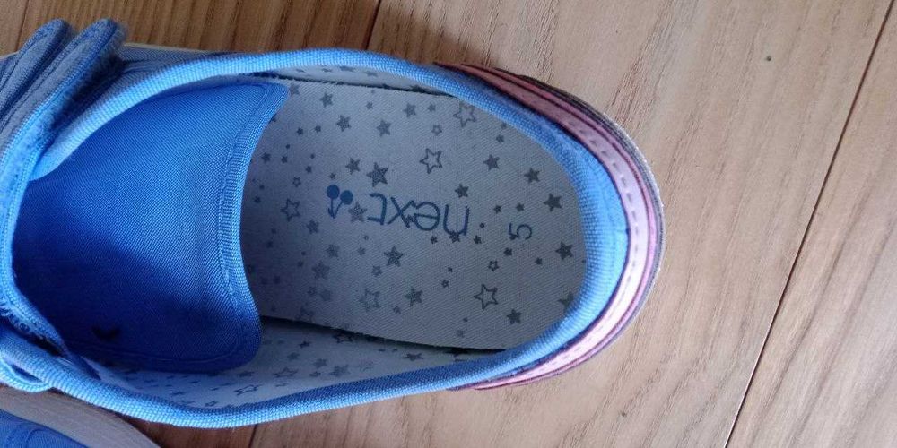 Кеди мокасини next на липучках