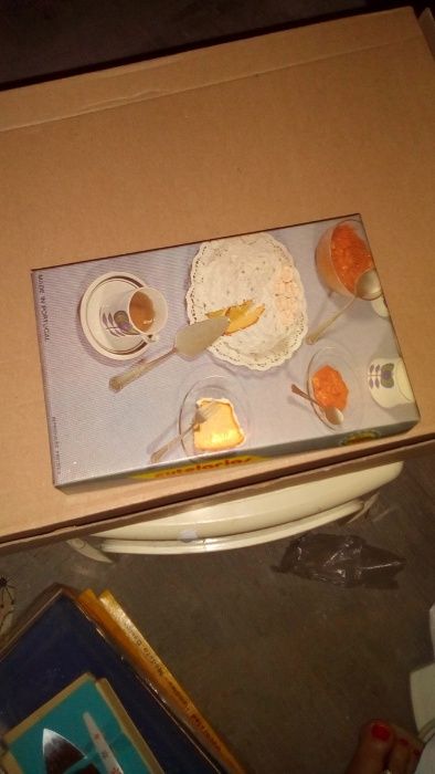 Espátulas para bolos com colheres de sobremesa inox