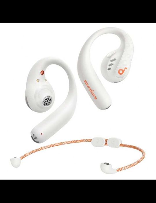 Słuchawki BT SOUNDCORE AEROFIT PRO WHIT LDAC Open Air Hi-Res 24Bit /96kHz Sportowe nawet do 14 godzin na jednym ładowaniu