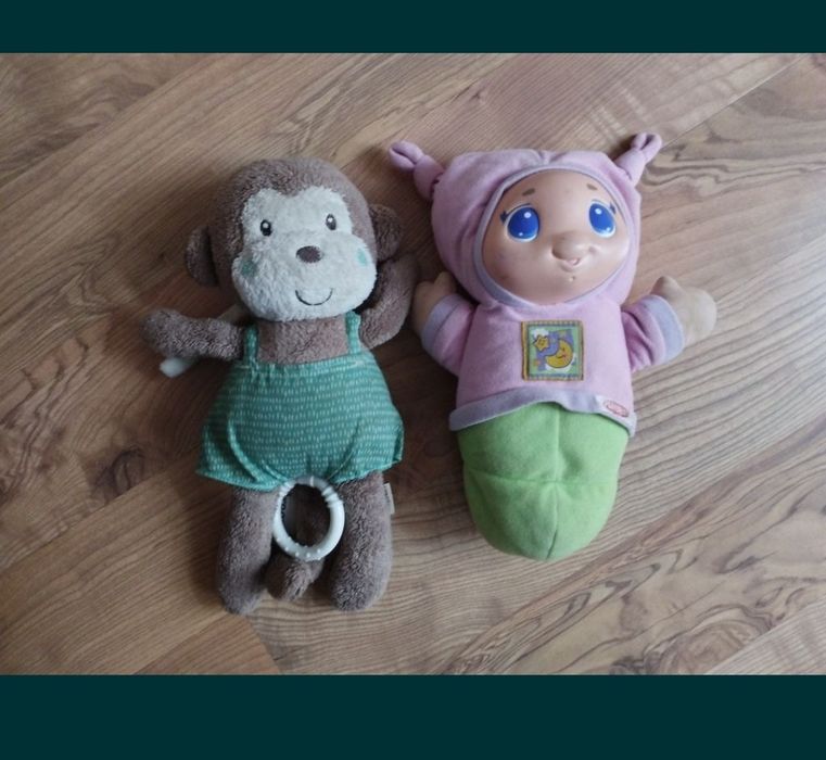 Miś Małpka pozytywka ,lalka