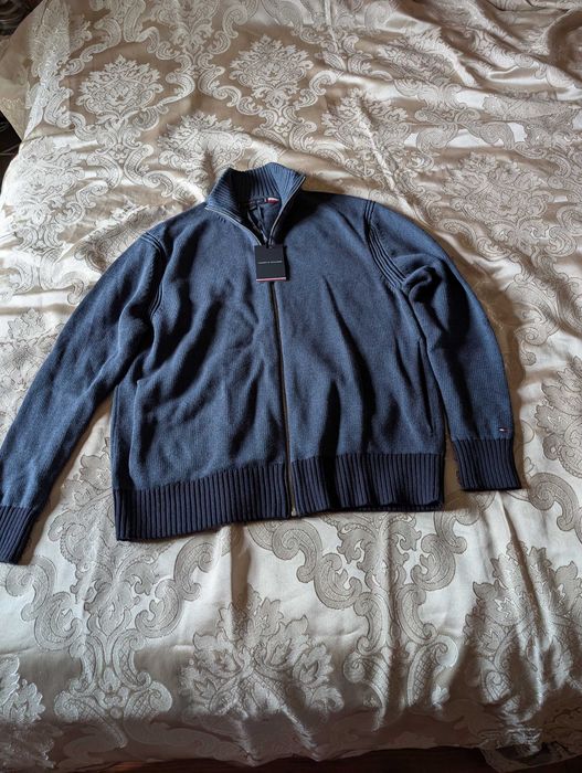 Новий чоловічий синій кардиган  Tommy Hilfiger .