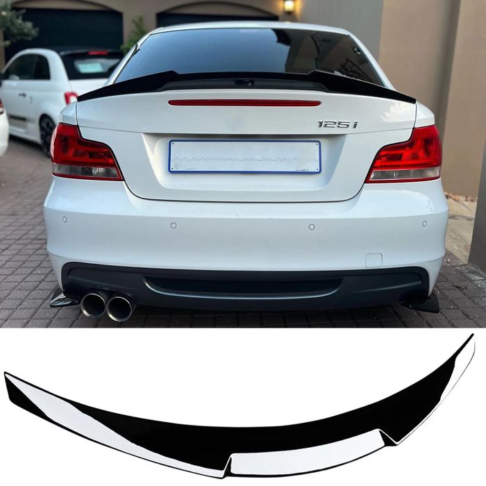 LIP SPOILER AILERON BMW SÉRIE 1 E82 E88 COUPÉ E CÁBRIO LOOK M4 CS GTS M PERFORMANCE AC SCHNITZER  1M