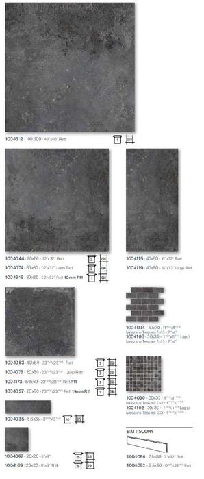 Gres Isla Tiles Stone Pit 80cm x80 cm