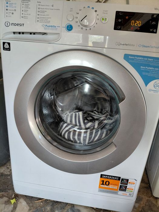 Maquina Lavar Roupa Indesit 10kgr