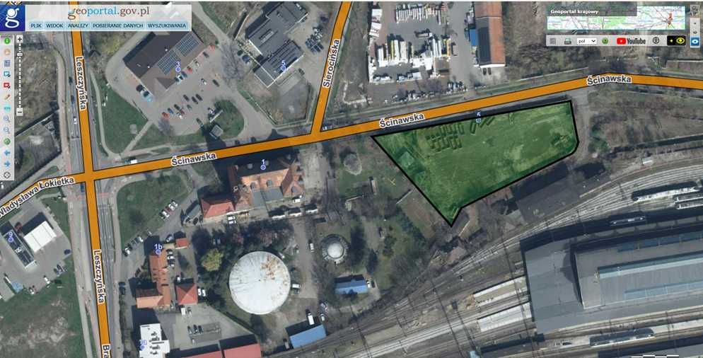 OKAZJA sprzedam działka teren plac 5 292,00 m2 LEGNICA ul. Ścinawska